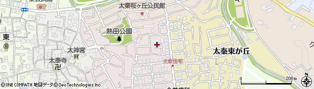 大阪府寝屋川市太秦中町8周辺の地図