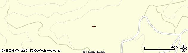 岡山県高梁市川上町七地1878周辺の地図