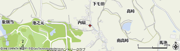 愛知県美浜町（知多郡）野間（内扇）周辺の地図