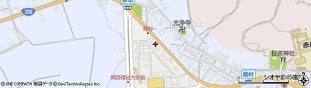 兵庫県赤穂市黒崎町221周辺の地図