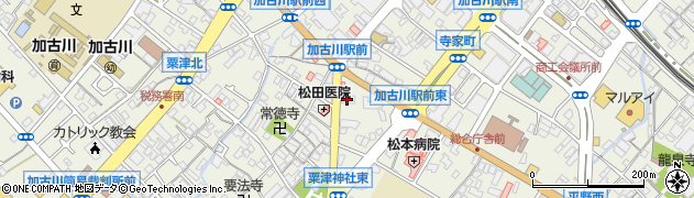 中国銀行加古川支店周辺の地図