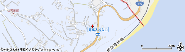 静岡県賀茂郡河津町見高2312周辺の地図