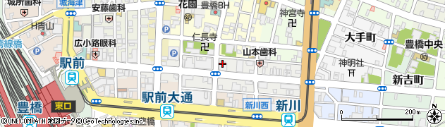 株式会社三井住友銀行　豊橋法人営業部周辺の地図