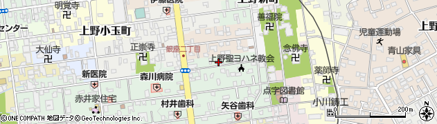 百中燃料店周辺の地図
