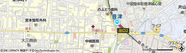 ファミリーマート吹田垂水町一丁目店周辺の地図