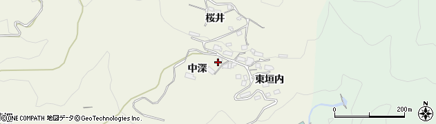 京都府相楽郡笠置町切山中深24周辺の地図
