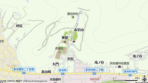 〒440-0021 愛知県豊橋市多米町の地図