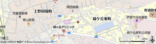 三重県伊賀市緑ケ丘東町786周辺の地図