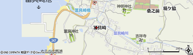 愛知県美浜町（知多郡）野間（冨具崎）周辺の地図