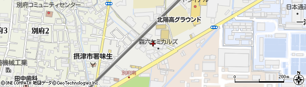 株式会社レックスＳＲ摂津工場周辺の地図