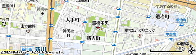 愛知県豊橋市新吉町6周辺の地図