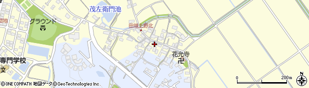 三重県津市安濃町田端上野566周辺の地図