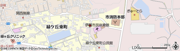 三重県伊賀市緑ケ丘東町918周辺の地図