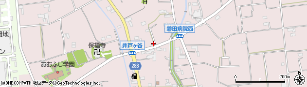 静岡県磐田市大久保392周辺の地図