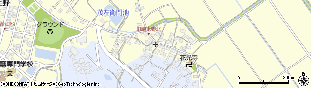 三重県津市安濃町田端上野568周辺の地図