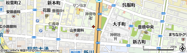 田辺佛具店周辺の地図