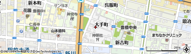 合資会社山安　本店周辺の地図
