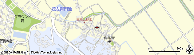 三重県津市安濃町田端上野538周辺の地図
