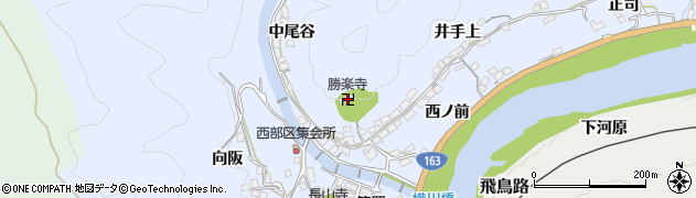 京都府相楽郡笠置町有市上山周辺の地図