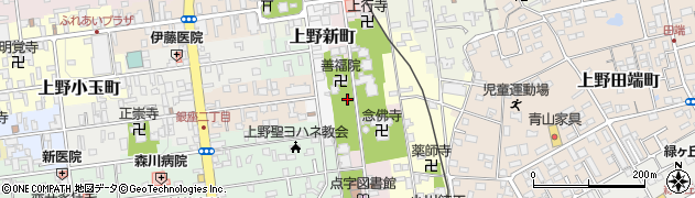 三重県伊賀市上野寺町周辺の地図