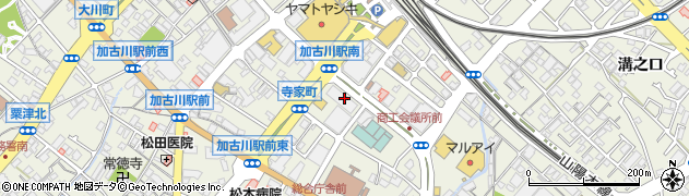 株式会社加古川産業会館　管理人室周辺の地図