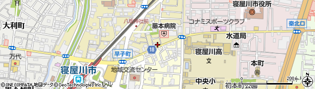 八坂本通周辺の地図