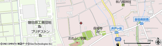 静岡県磐田市大久保222周辺の地図