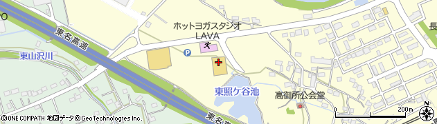 セリアミソラタウン掛川店周辺の地図