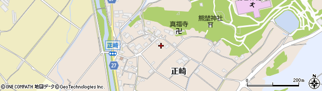 岡山県赤磐市正崎周辺の地図