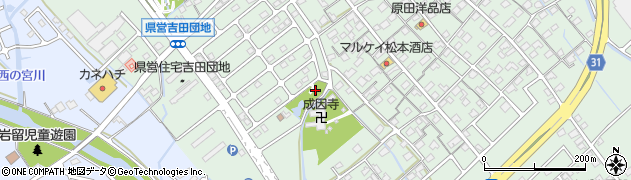 川尻児童公園周辺の地図