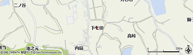 愛知県美浜町（知多郡）野間（下モ田）周辺の地図