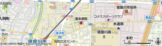 藤本病院周辺の地図