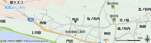 京都府木津川市加茂町銭司（角谷）周辺の地図