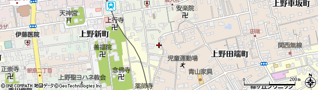 三重県伊賀市上野農人町578周辺の地図