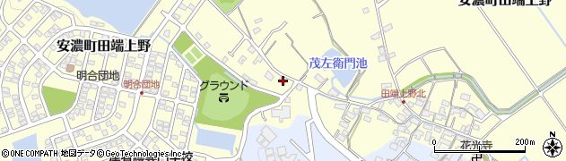 三重県津市安濃町田端上野886周辺の地図