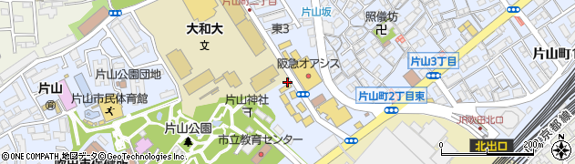 北海道知床漁場 吹田店周辺の地図