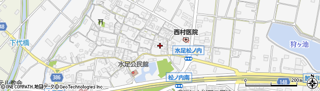 兵庫県加古川市野口町水足1216周辺の地図