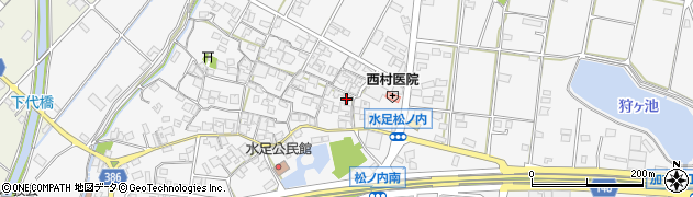 兵庫県加古川市野口町水足1212周辺の地図
