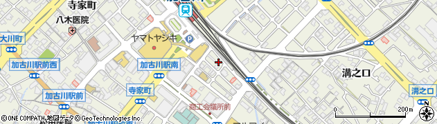 マルハチ　加古川店周辺の地図