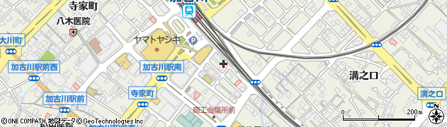 加古川駅東自転車駐車場周辺の地図
