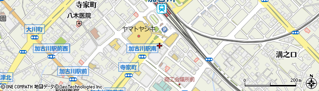 ジブラルタ生命保険株式会社　姫路支社・加古川営業所周辺の地図