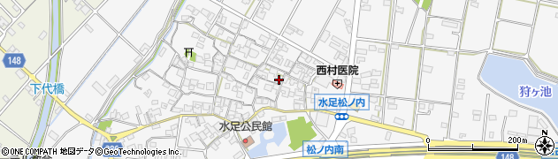 兵庫県加古川市野口町水足1223周辺の地図