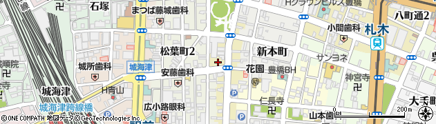 ツーワン（２１）　メガネ豊橋店周辺の地図