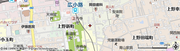 三重県伊賀市上野農人町442周辺の地図
