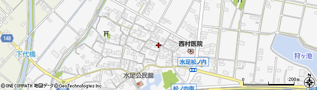 兵庫県加古川市野口町水足1224周辺の地図
