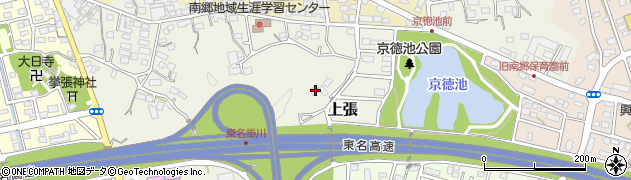 静岡県掛川市上張123周辺の地図