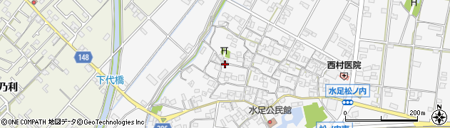 兵庫県加古川市野口町水足1139周辺の地図