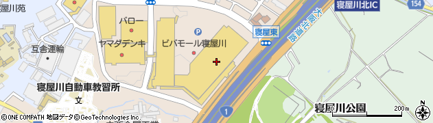 蛸焼き光丸屋 ビバモール寝屋川店周辺の地図