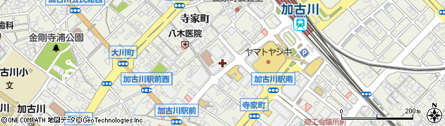 自衛隊兵庫地方協力本部加古川地域事務所周辺の地図