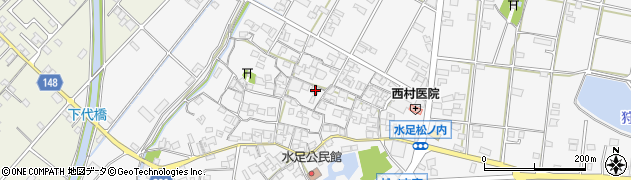 兵庫県加古川市野口町水足1244周辺の地図